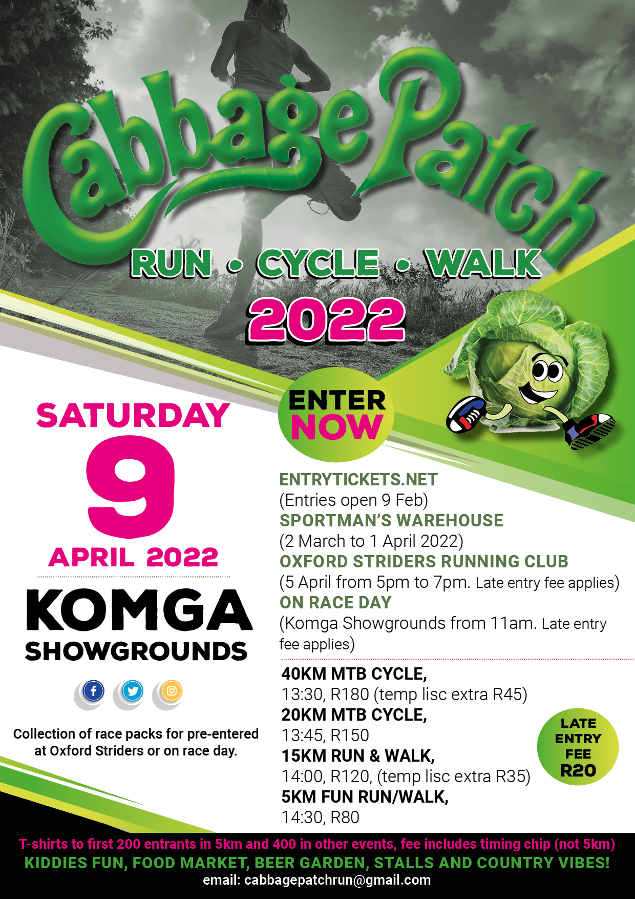 Cabbage Patch 15km