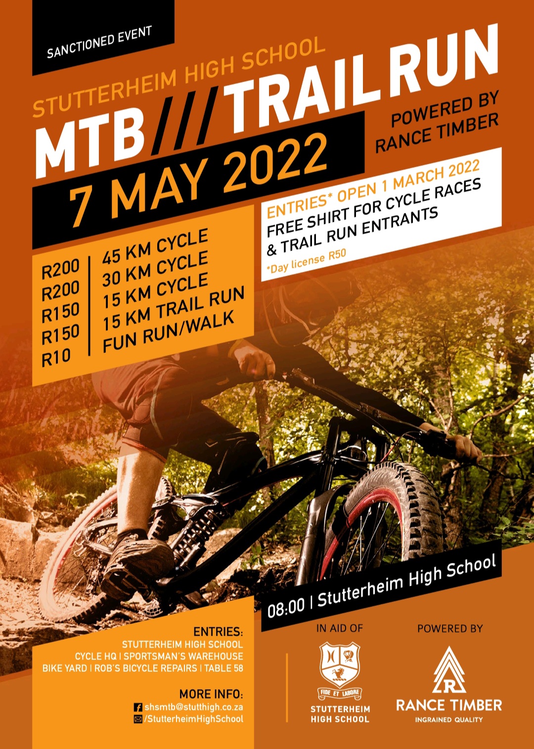 Stutt High MTB and Trail Run