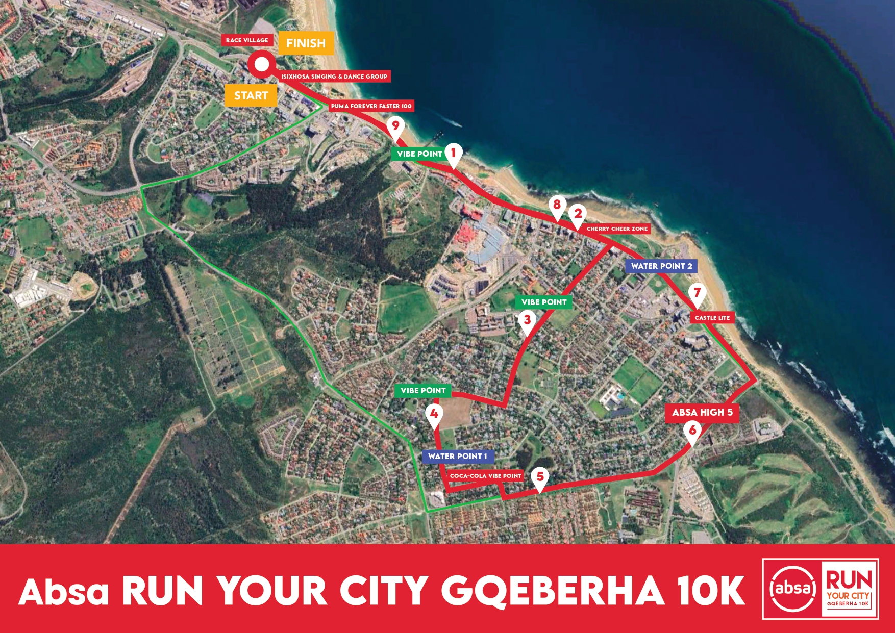 Absa RUN YOUR CITY Gqeberha 10k Running Calendar