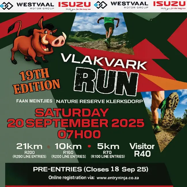 Vlakvark Trail Run